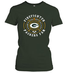 Green Bay Packers NFL Pro Line Green Firefighter Women's T-Shirt Women's T-Shirt - HHHstores