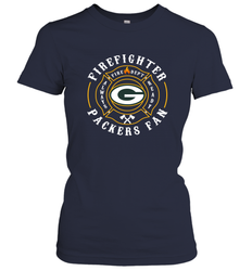 Green Bay Packers NFL Pro Line Green Firefighter Women's T-Shirt
