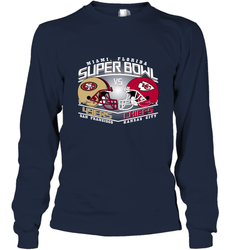 NFL Super bowl San Francisco 49ers vs. Kansas City Chiefs Long Sleeve T-Shirt