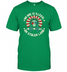 No One Is Illegal On Stolen Land Indigenous Immigrant Men's T-Shirt Men's T-Shirt - HHHstores