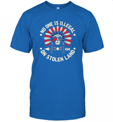 No One Is Illegal On Stolen Land Indigenous Immigrant Men's T-Shirt Men's T-Shirt - HHHstores