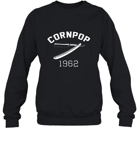 Joe Biden CornPop, Biden 2020 Corn Pop Crewneck Sweatshirt Crewneck Sweatshirt / Black / S Crewneck Sweatshirt - HHHstores