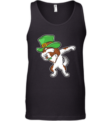 Dabbing Irish Setter Dog Leprechaun St Patricks Day Ireland Men's Tank Top Men's Tank Top - HHHstores