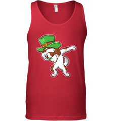 Dabbing Irish Setter Dog Leprechaun St Patricks Day Ireland Men's Tank Top Men's Tank Top - HHHstores