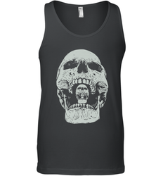 Vintage Halloween Skull Design For Trick or Treating Men's Tank Top