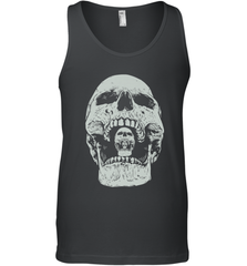 Vintage Halloween Skull Design For Trick or Treating Men's Tank Top Men's Tank Top - HHHstores