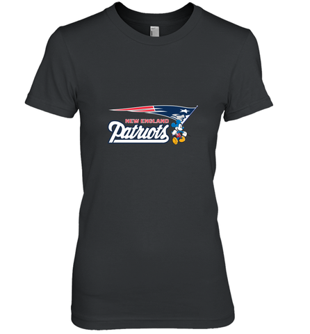 Nfl New England Patriots Champion Mickey Mouse Team Women's Premium T-Shirt Women's Premium T-Shirt / Black / XS Women's Premium T-Shirt - HHHstores