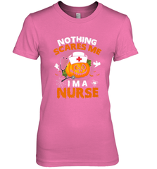 Nurse Halloween Gifts Nothing Scares Me I Am A Nurse Women's Premium T-Shirt Women's Premium T-Shirt - HHHstores