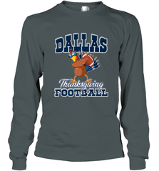 Dallas Thanksgiving Day Funny Turkey Playing Texas Football Premium T Shirt Long Sleeve T-Shirt Long Sleeve T-Shirt - HHHstores