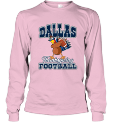 Dallas Thanksgiving Day Funny Turkey Playing Texas Football Premium T Shirt Long Sleeve T-Shirt Long Sleeve T-Shirt - HHHstores