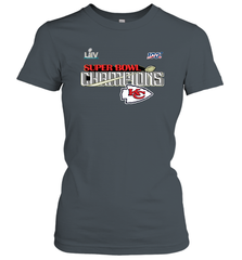 Youth Kansas City Chiefs NFL Pro Line by Fanatics Super Bowl LIV Champions Trophy Women's T-Shirt Women's T-Shirt - HHHstores