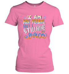 Special Needs NonVerbal Autism Awesome Women's T-Shirt Women's T-Shirt - HHHstores