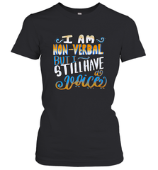 Special Needs NonVerbal Autism Awesome Women's T-Shirt Women's T-Shirt - HHHstores