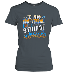 Special Needs NonVerbal Autism Awesome Women's T-Shirt Women's T-Shirt - HHHstores