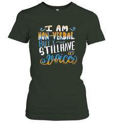 Special Needs NonVerbal Autism Awesome Women's T-Shirt Women's T-Shirt - HHHstores