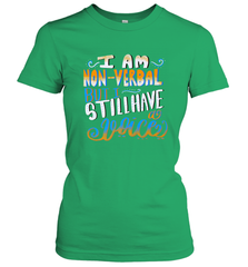 Special Needs NonVerbal Autism Awesome Women's T-Shirt Women's T-Shirt - HHHstores