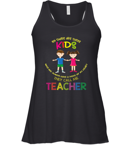 They Call Me Teacher School Kids Fun Appreciation Women's Racerback Tank Women's Racerback Tank / Black / XS Women's Racerback Tank - HHHstores