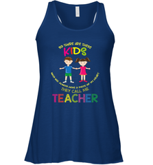 They Call Me Teacher School Kids Fun Appreciation Women's Racerback Tank Women's Racerback Tank - HHHstores