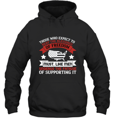 Those who expect to reap the blessings of freedom, must, like men, undergo the fatigue of supporting it 01 Hooded Sweatshirt Hooded Sweatshirt - HHHstores