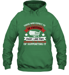 Those who expect to reap the blessings of freedom, must, like men, undergo the fatigue of supporting it 01 Hooded Sweatshirt Hooded Sweatshirt - HHHstores