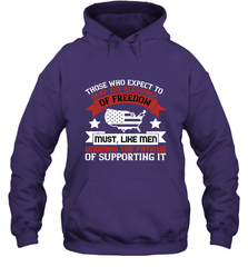 Those who expect to reap the blessings of freedom, must, like men, undergo the fatigue of supporting it 01 Hooded Sweatshirt Hooded Sweatshirt - HHHstores