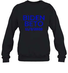 Vote Democrat Joe Biden for President Beto O'Rourke Crewneck Sweatshirt
