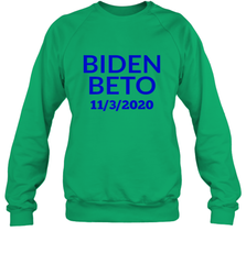 Vote Democrat Joe Biden for President Beto O'Rourke Crewneck Sweatshirt Crewneck Sweatshirt - HHHstores
