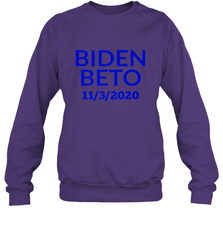 Vote Democrat Joe Biden for President Beto O'Rourke Crewneck Sweatshirt Crewneck Sweatshirt - HHHstores