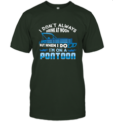 I Don't Always Drink At Noon But When I Do I'm On A Pontoon Men's T-Shirt Men's T-Shirt - HHHstores
