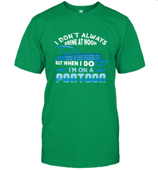 I Don't Always Drink At Noon But When I Do I'm On A Pontoon Men's T-Shirt Men's T-Shirt - HHHstores