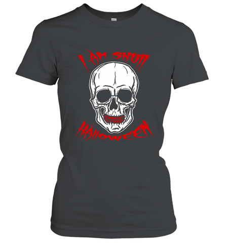 I am the skull halloween Women's T-Shirt Women's T-Shirt / Black / S Women's T-Shirt - HHHstores