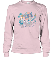 Disney Peter Pan Distressed Mermaid Lagoon Long Sleeve T-Shirt Long Sleeve T-Shirt - HHHstores