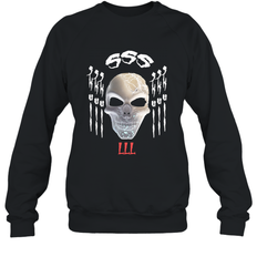 The mask of skull Halloween Crewneck Sweatshirt