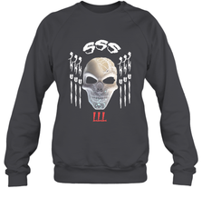 The mask of skull Halloween Crewneck Sweatshirt Crewneck Sweatshirt - HHHstores