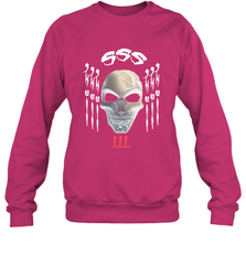 The mask of skull Halloween Crewneck Sweatshirt Crewneck Sweatshirt - HHHstores