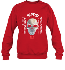 The mask of skull Halloween Crewneck Sweatshirt Crewneck Sweatshirt - HHHstores