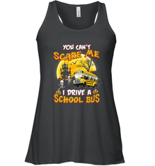You Can't Scare Me I Drive School Bus Halloween Gift Women's Racerback Tank Women's Racerback Tank - HHHstores