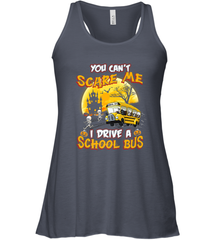 You Can't Scare Me I Drive School Bus Halloween Gift Women's Racerback Tank Women's Racerback Tank - HHHstores