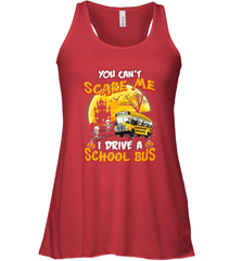 You Can't Scare Me I Drive School Bus Halloween Gift Women's Racerback Tank Women's Racerback Tank - HHHstores