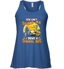 You Can't Scare Me I Drive School Bus Halloween Gift Women's Racerback Tank Women's Racerback Tank - HHHstores