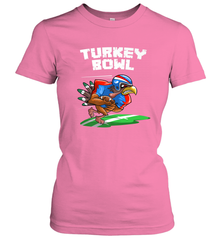 Cool Turkey Bowl _ Funny Thanksgiving Football Player Gift Women's T-Shirt Women's T-Shirt - HHHstores