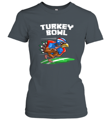 Cool Turkey Bowl _ Funny Thanksgiving Football Player Gift Women's T-Shirt Women's T-Shirt - HHHstores