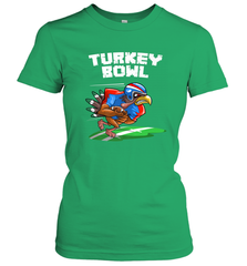 Cool Turkey Bowl _ Funny Thanksgiving Football Player Gift Women's T-Shirt Women's T-Shirt - HHHstores