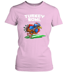 Cool Turkey Bowl _ Funny Thanksgiving Football Player Gift Women's T-Shirt Women's T-Shirt - HHHstores