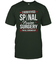 I Survived Spinal Fusion Surgery Men's T-Shirt Men's T-Shirt - HHHstores