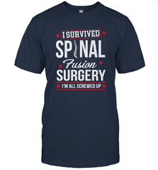 I Survived Spinal Fusion Surgery Men's T-Shirt Men's T-Shirt - HHHstores