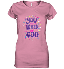 Christian Valentine's Day Women's V-Neck T-Shirt Women's V-Neck T-Shirt - HHHstores