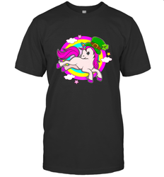 Irish Leprechaun Unicorn Cute St Patricks Day Ireland Men's T-Shirt