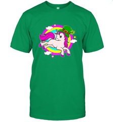 Irish Leprechaun Unicorn Cute St Patricks Day Ireland Men's T-Shirt Men's T-Shirt - HHHstores