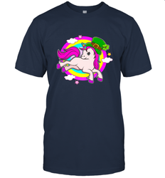 Irish Leprechaun Unicorn Cute St Patricks Day Ireland Men's T-Shirt